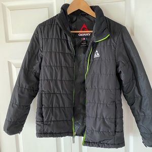 Boys XL Black Insulated Winter Jacket Gerry Brand